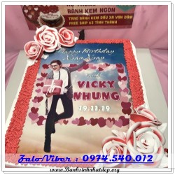 Mẫu Bánh Sinh Nhật Đẹp - A653